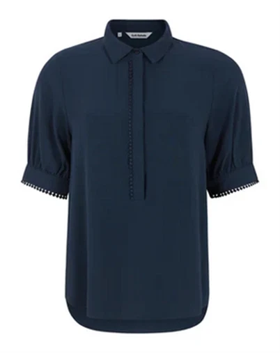 Soft Rebels - SREbba Mayson Bluse - Total Eclipse 
